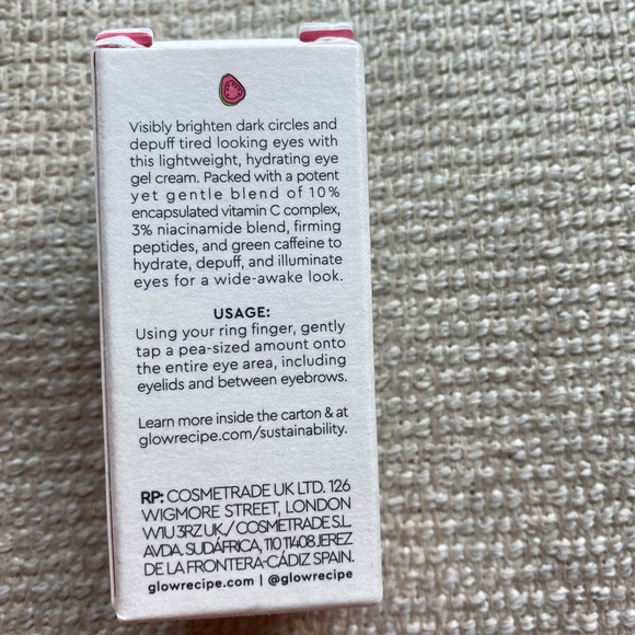 Glow recipe guava vitamin c bright - eye gel cream 0.5 oz - Picture 5 of 8